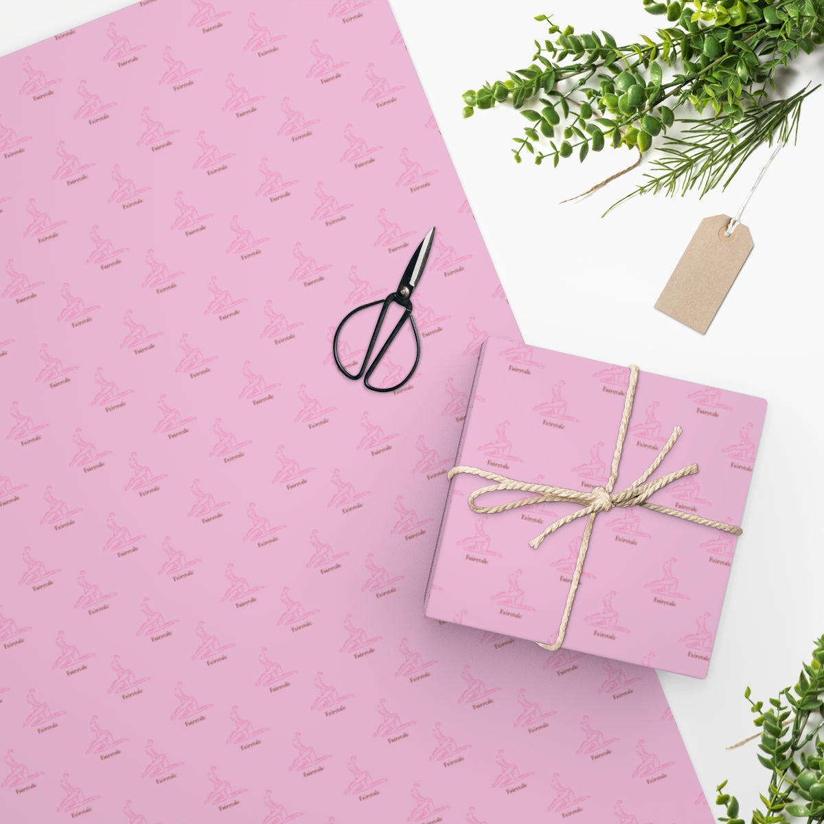 Kama Sutra Fairytale! Wrapping Paper - Pink