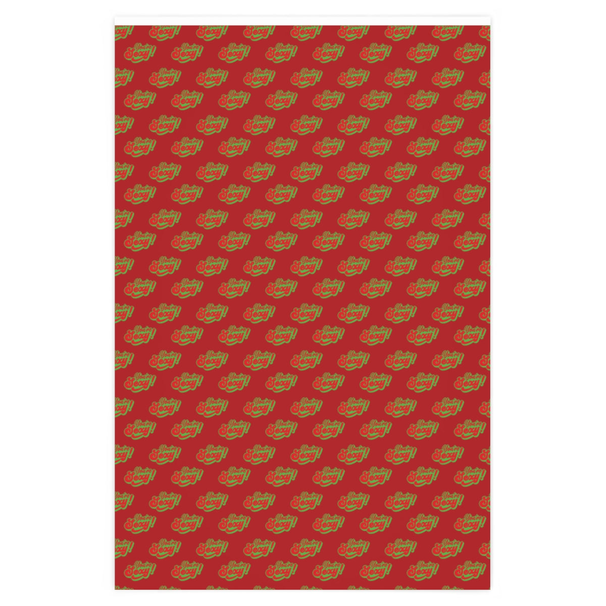 You're Sexy! Wrapping Paper - Red & Green