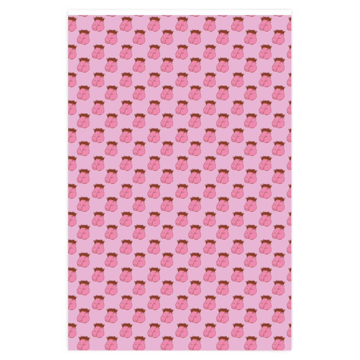 Flaccid Penis! Wrapping Paper - Pink & Red