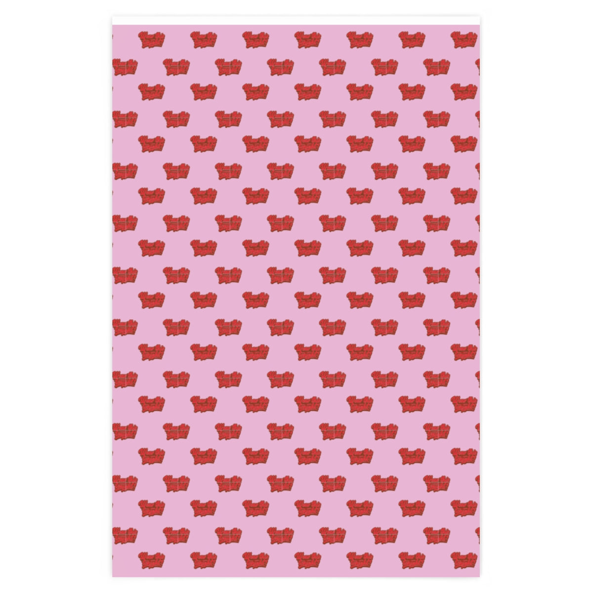 Wear this Tonight! Wrapping Paper - Pink & Red