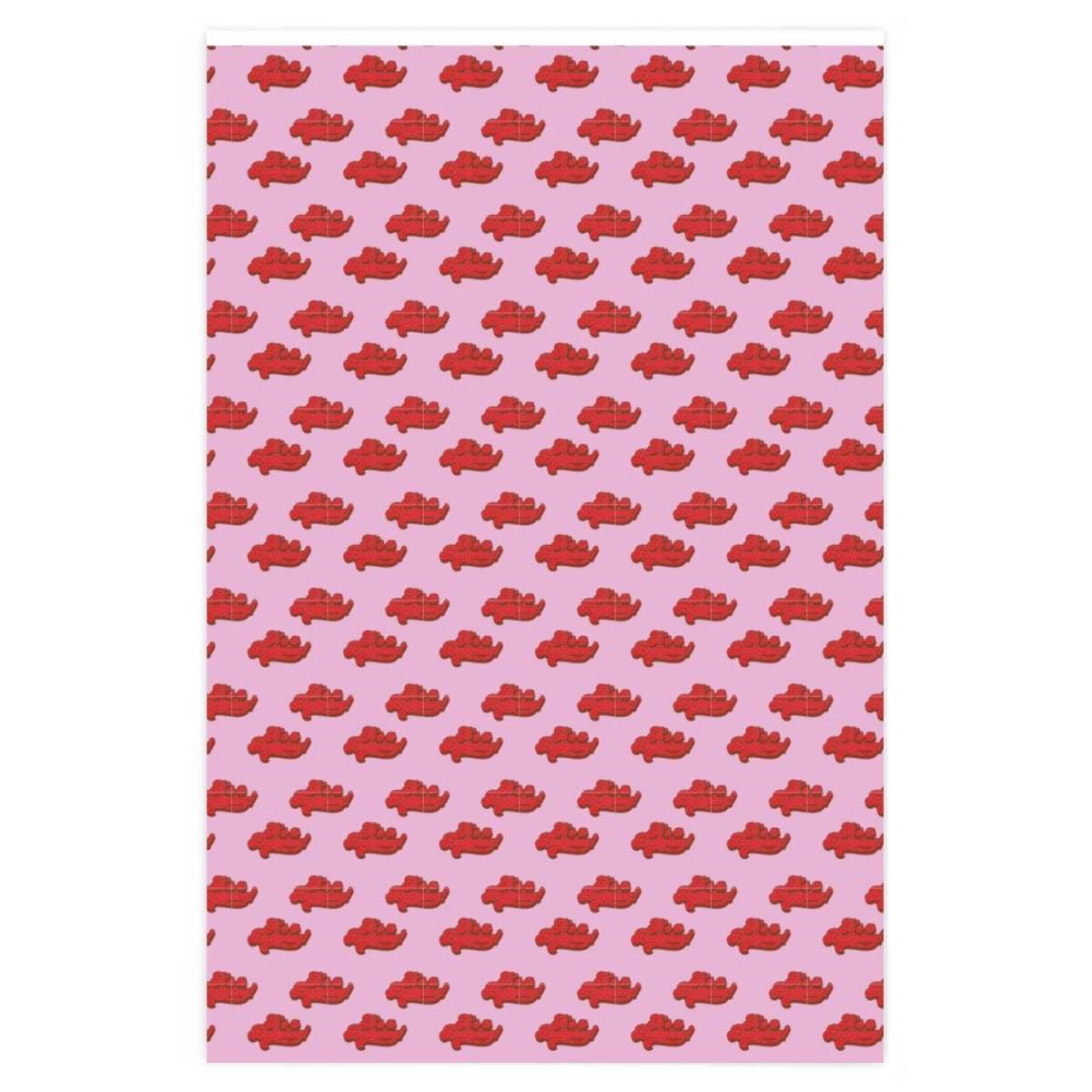 It's a Buttplug! Wrapping Paper - Pink & Red