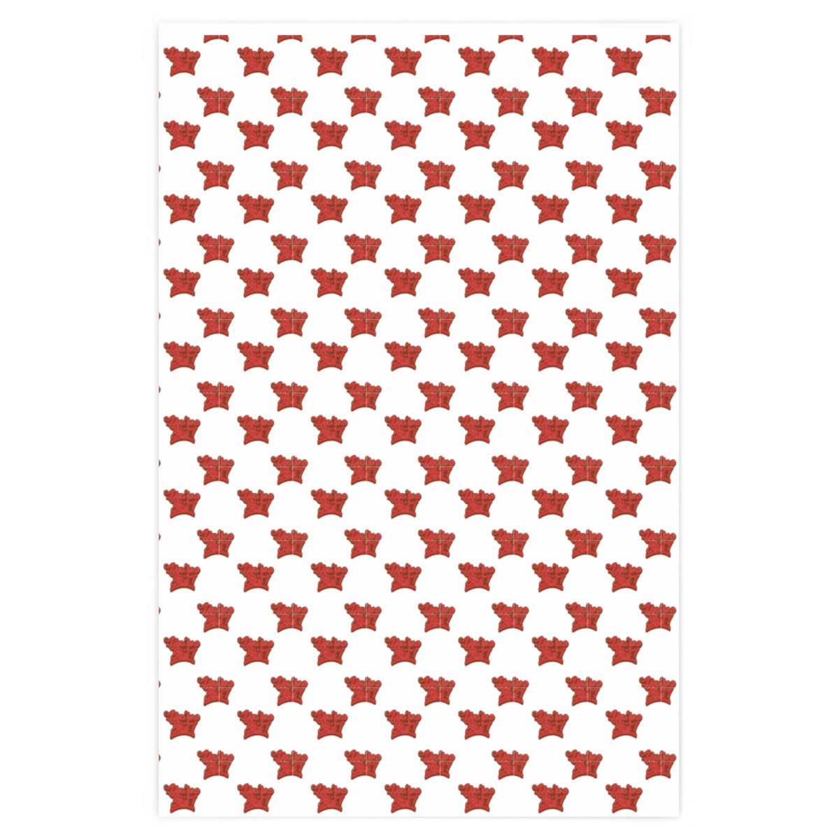 You're a Slut! Wrapping Paper - White & Red/Green