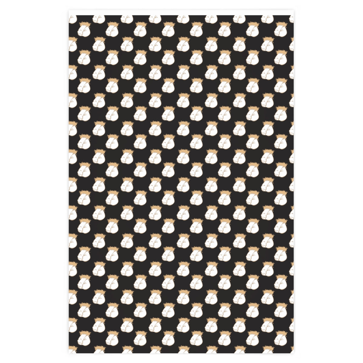 Flaccid Penis! Wrapping Paper - Black & Gold