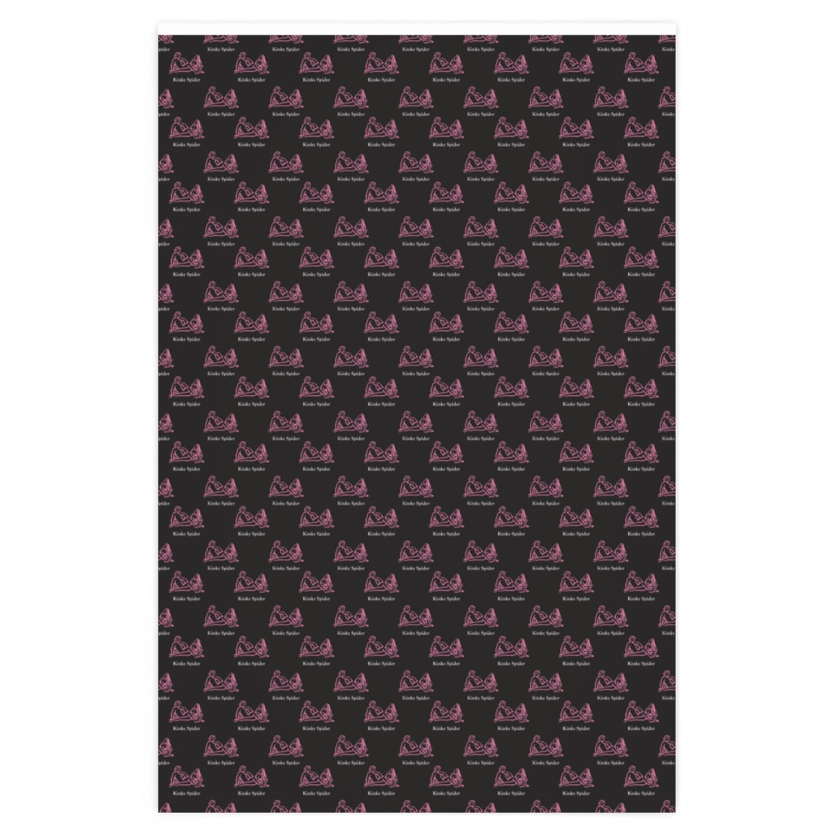 Kama Sutra Kinky Spider! Wrapping Paper - Black & Pink