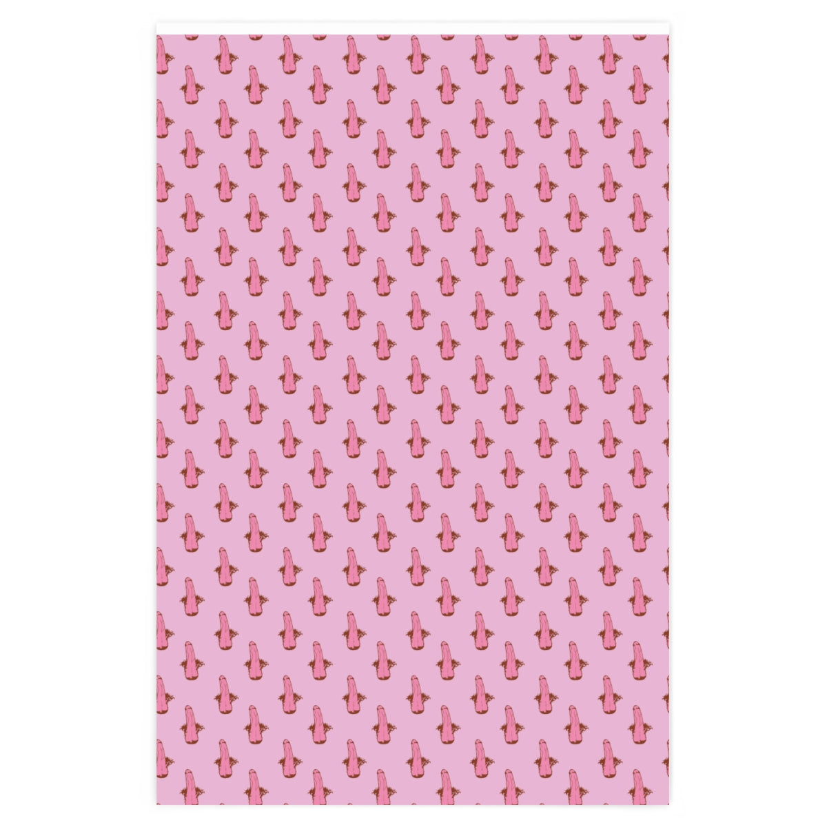 Erect Penis Wrapping Paper! Pink & Red