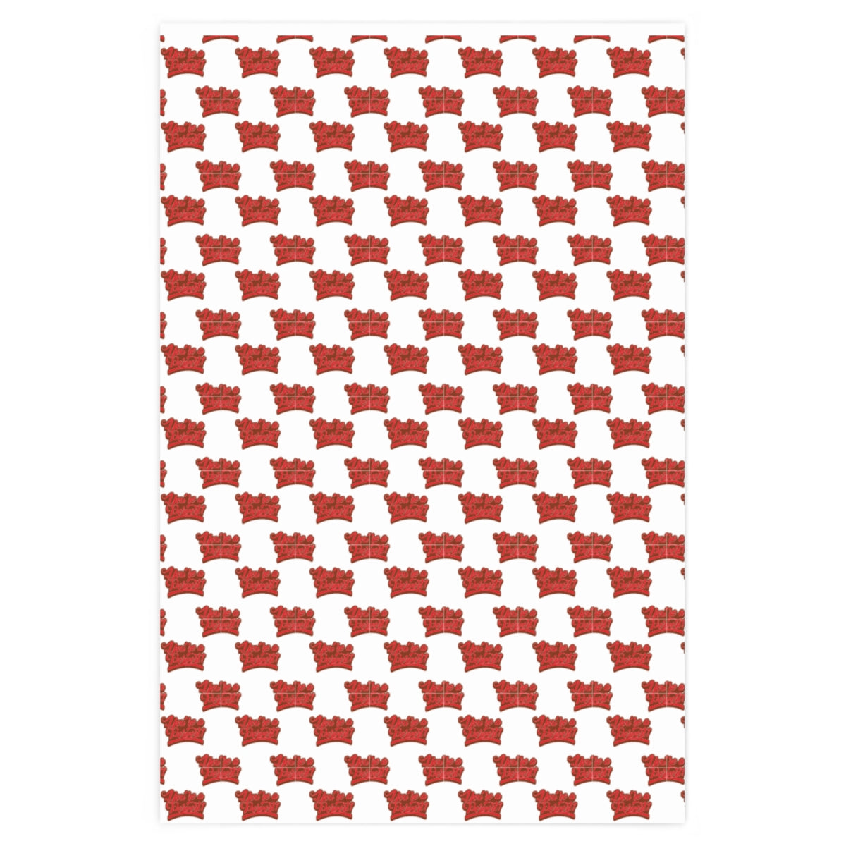 You're a Pervert! Wrapping Paper - White & Red