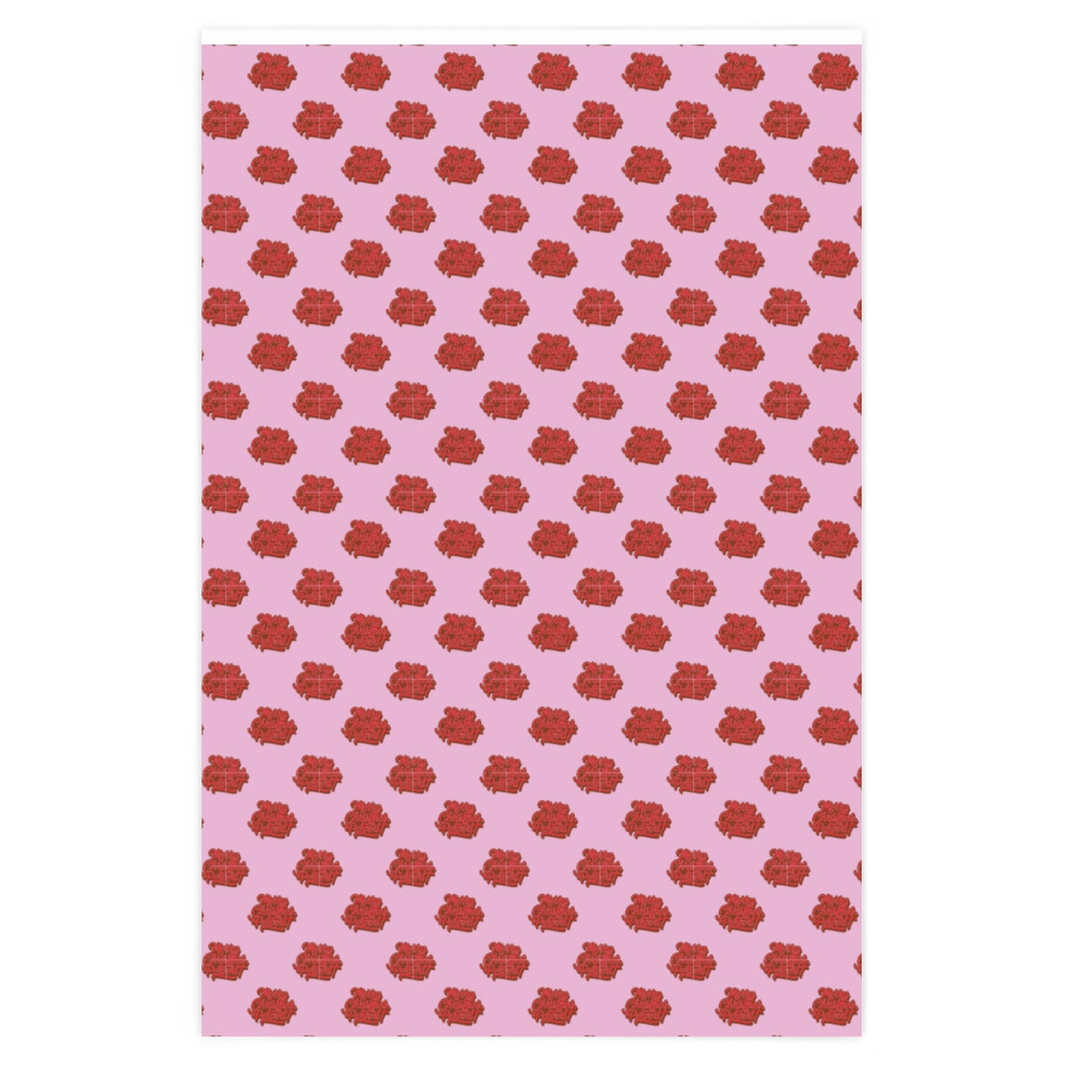 Merry Christmas Pervert! Wrapping Paper - Pink & Red