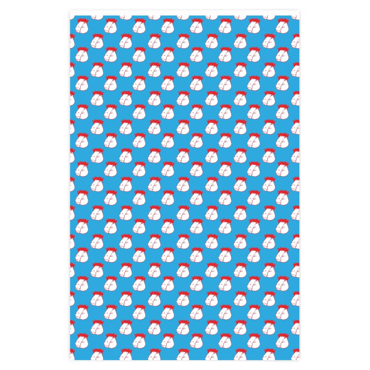 Flaccid Penis! Wrapping Paper - Light Blue