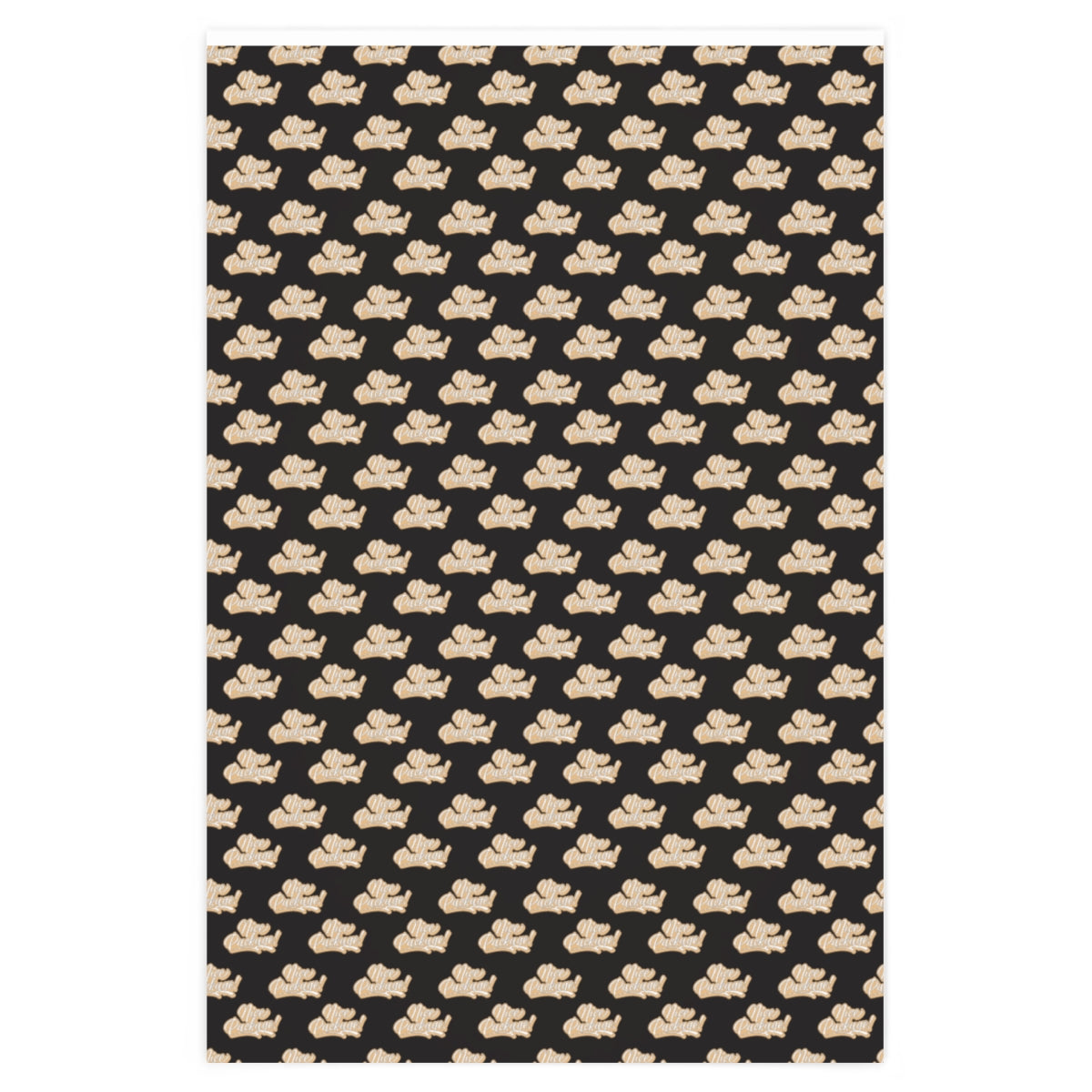 Nice Package! Wrapping Paper - Black & Gold