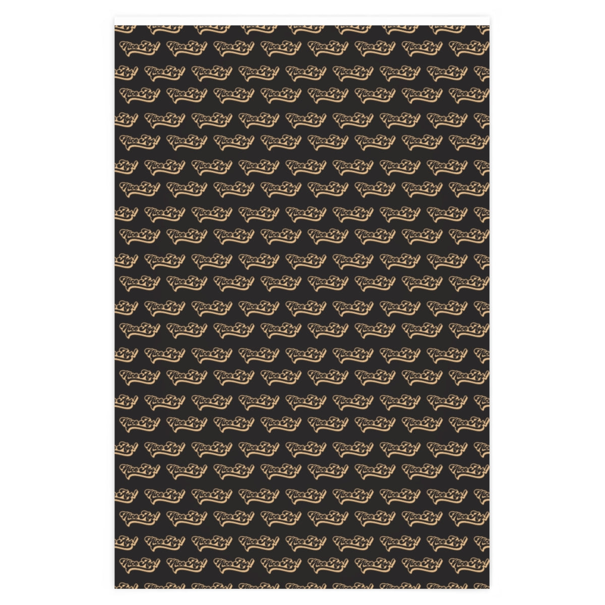 Nice Ass! Wrapping Paper - Black & Gold