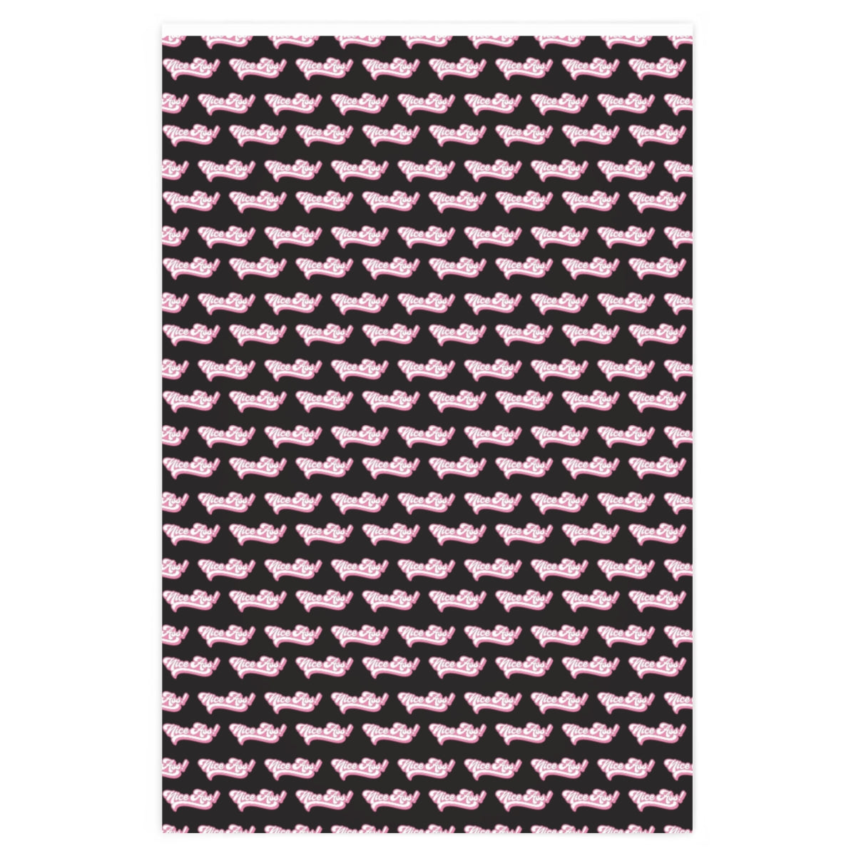 Nice Ass! Wrapping Paper - Black & Pink