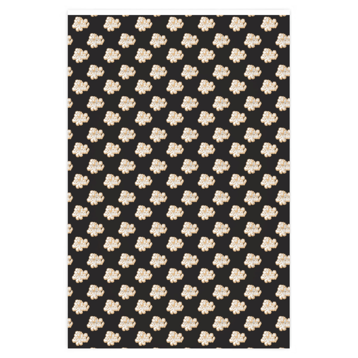 It's a Dildo! Wrapping Paper - Black & Gold