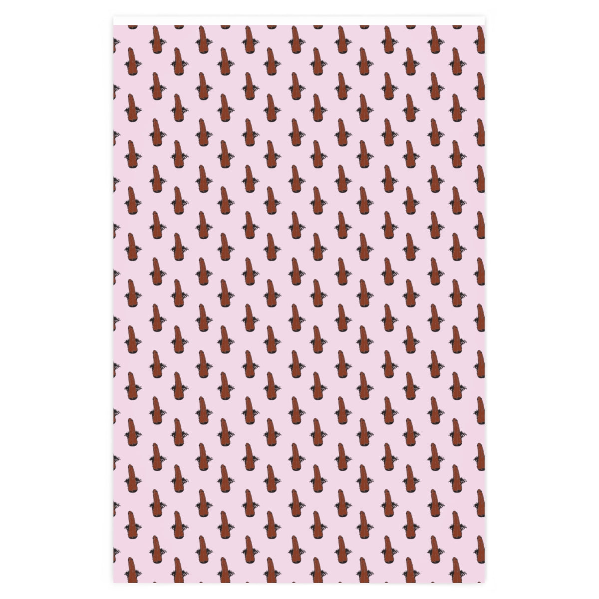 Erect Penis Wrapping Paper! Pink & Black