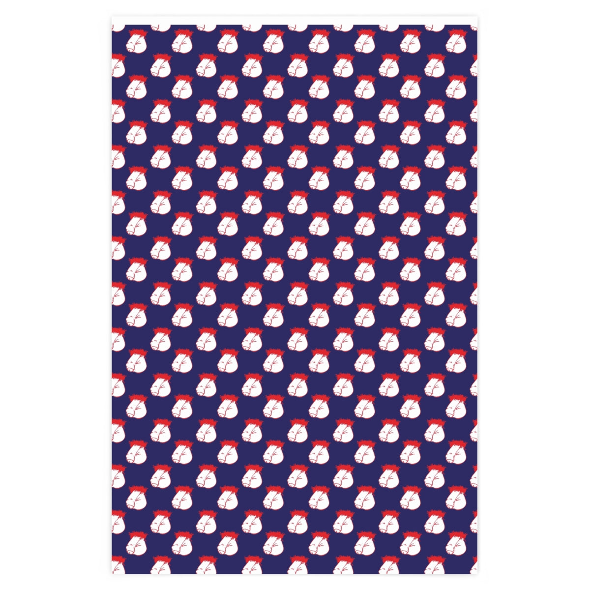 Flaccid Penis! Wrapping Paper - Blue & Red