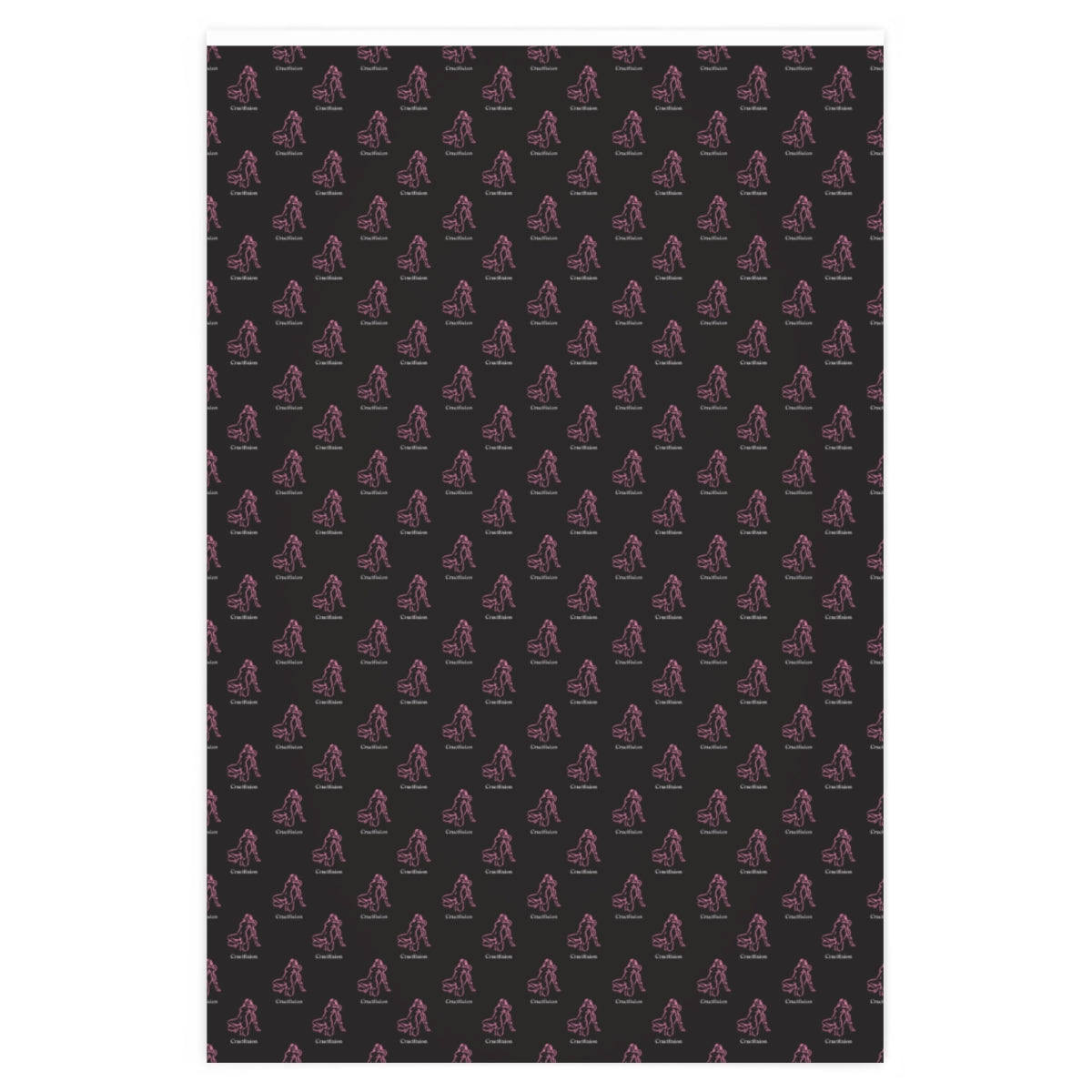 Kama Sutra Crucifixion! Wrapping Paper - Black & Pink